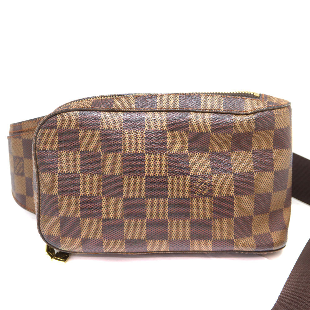 Louis Vuitton Crossbody Canvas Geronimos Brown Bum Belt Bag Body Ebene Damier
